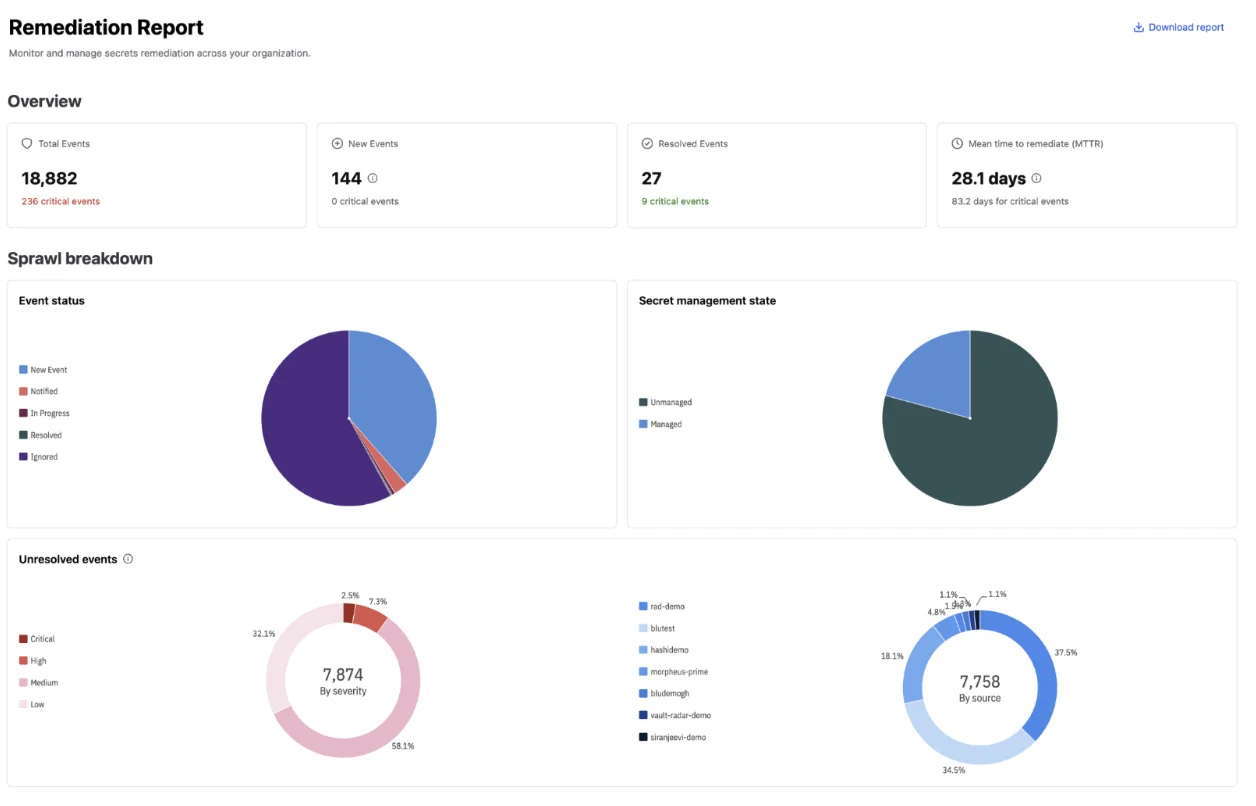 Remediation report