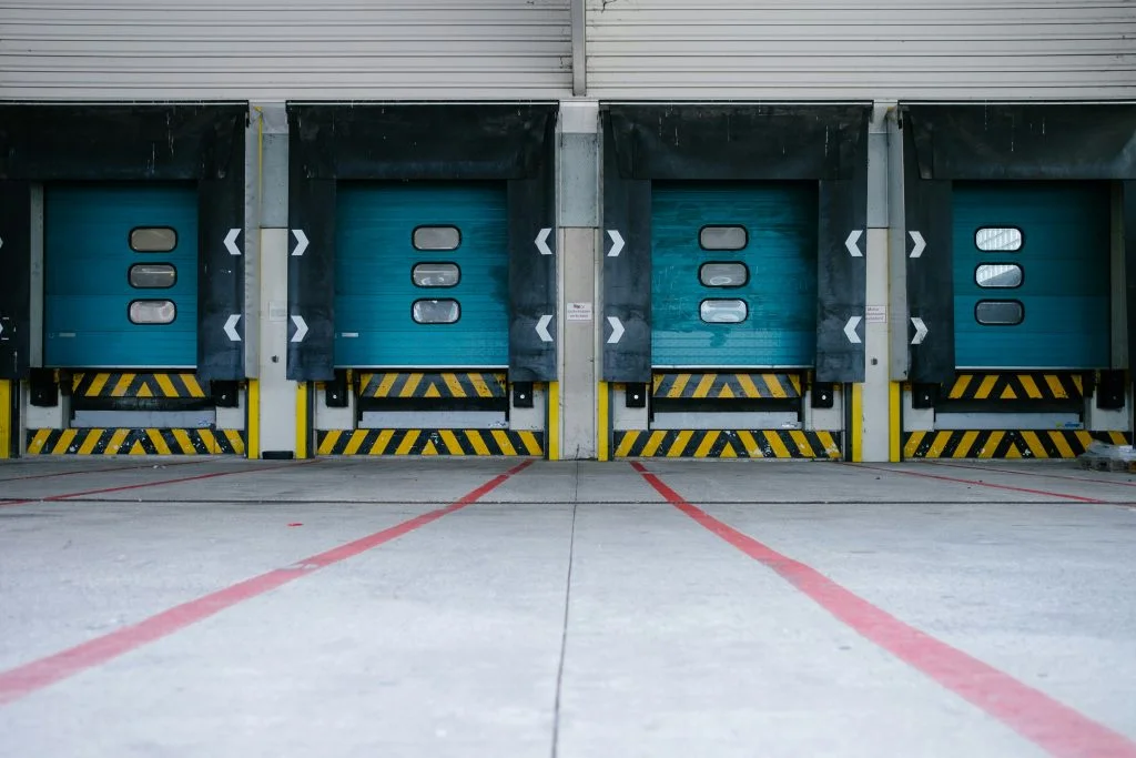 Warehouse freight doors