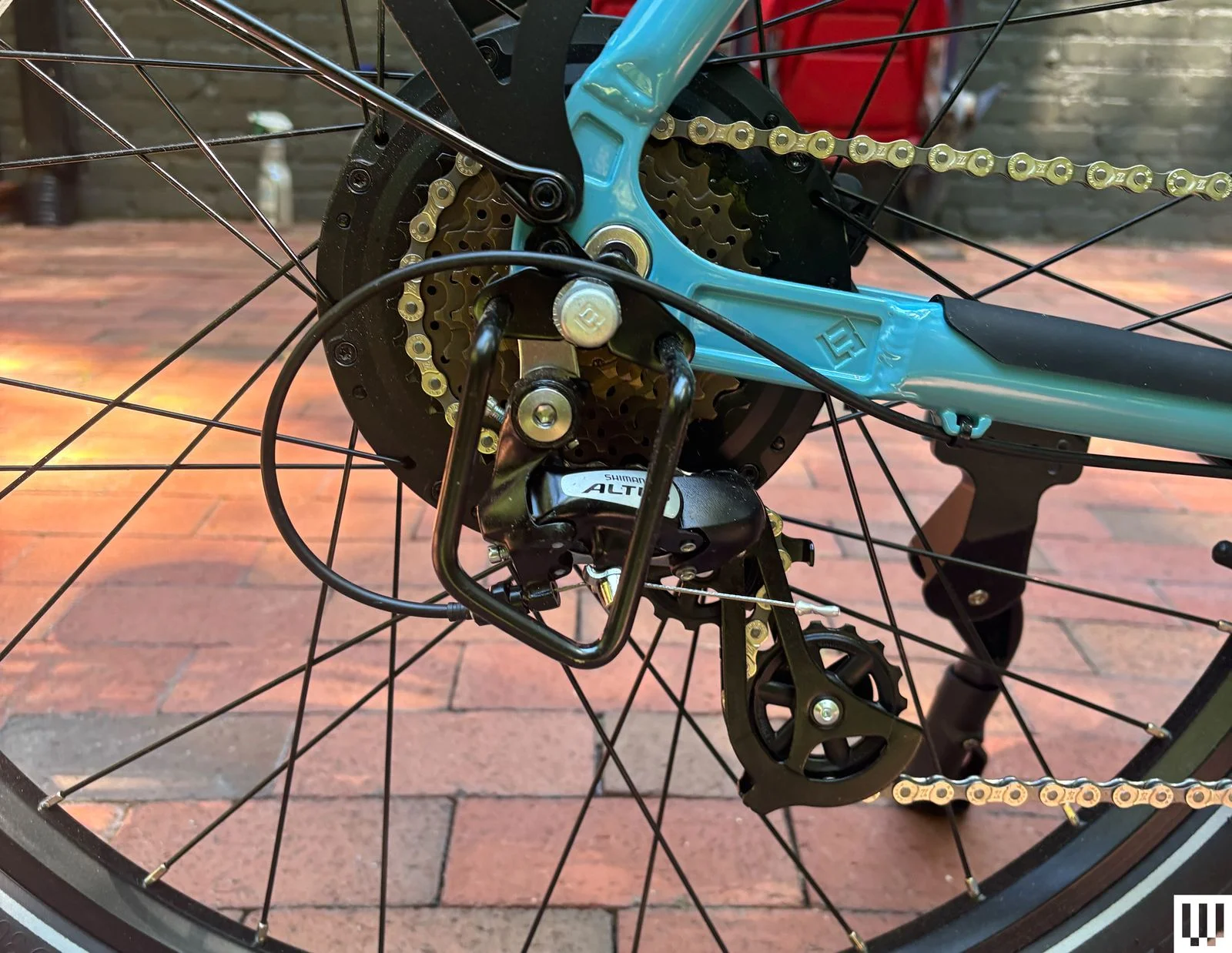 Image may contain Machine Spoke Wheel Coil Rotor Spiral Bicycle Transportation and Vehicle
