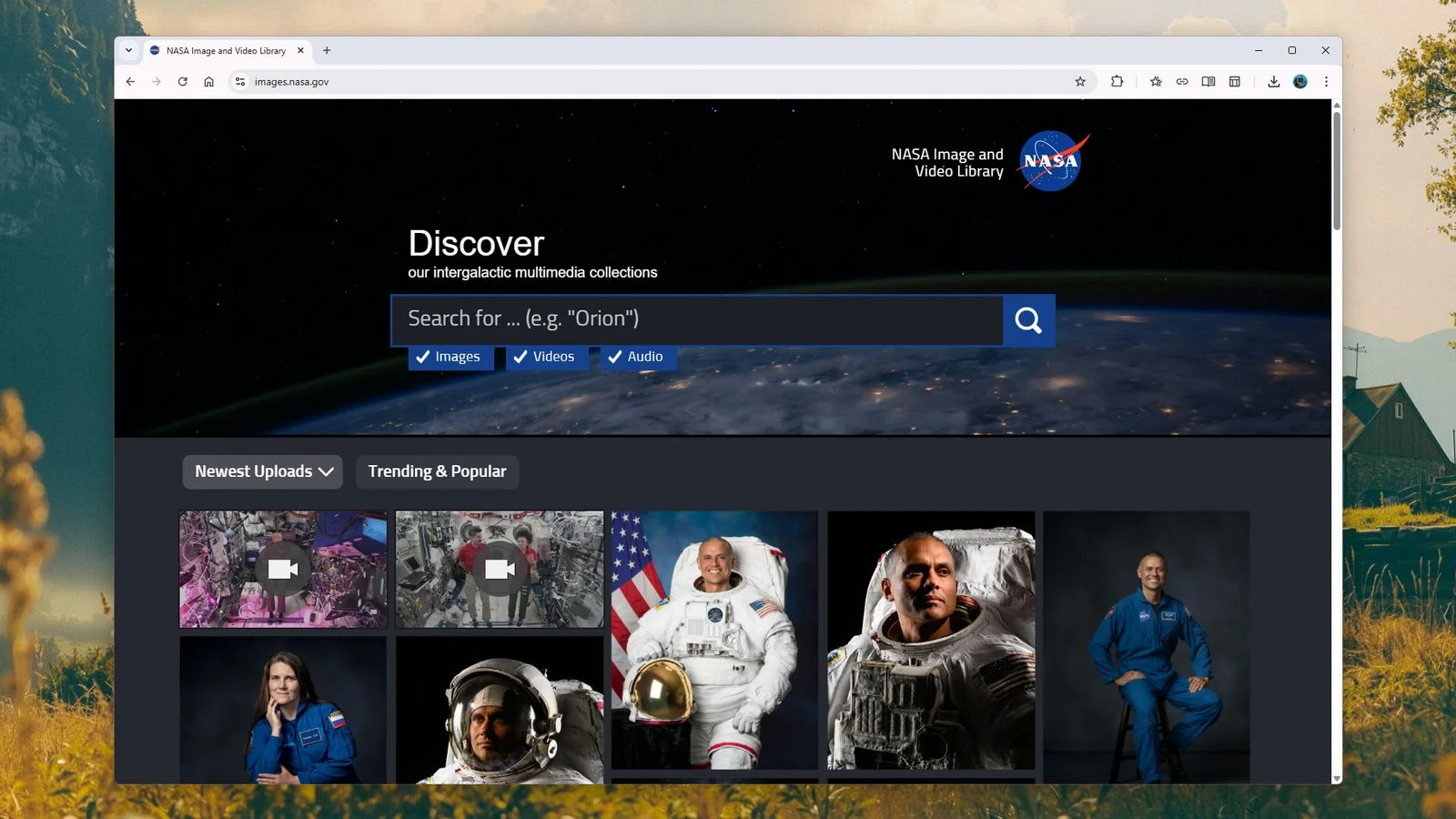 The comprehensive NASA library portal.