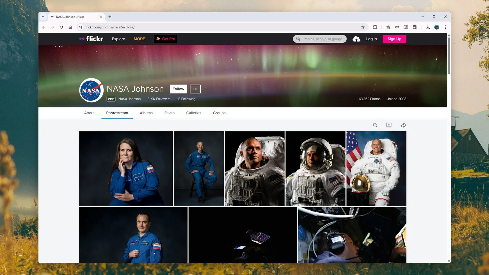 The NASA Johnson Flickr account.