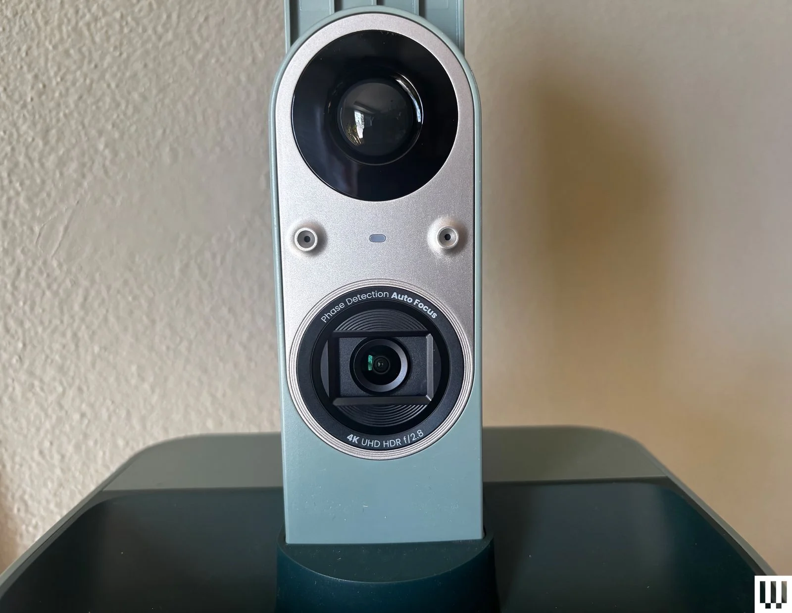 Image may contain Electronics Speaker and Camera