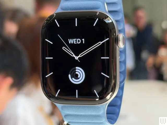 Image may contain: Wristwatch, Arm, Body Part, and Person