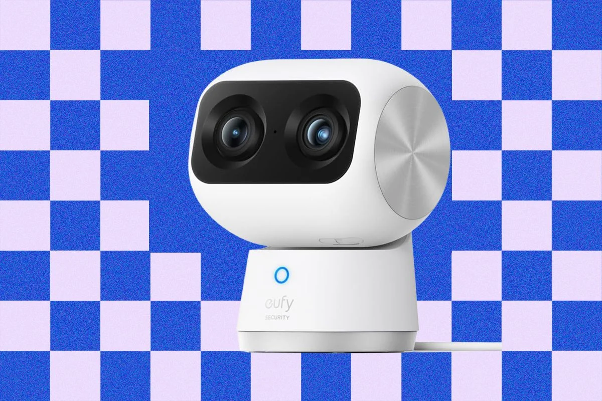 Image may contain Electronics Speaker Camera and Webcam