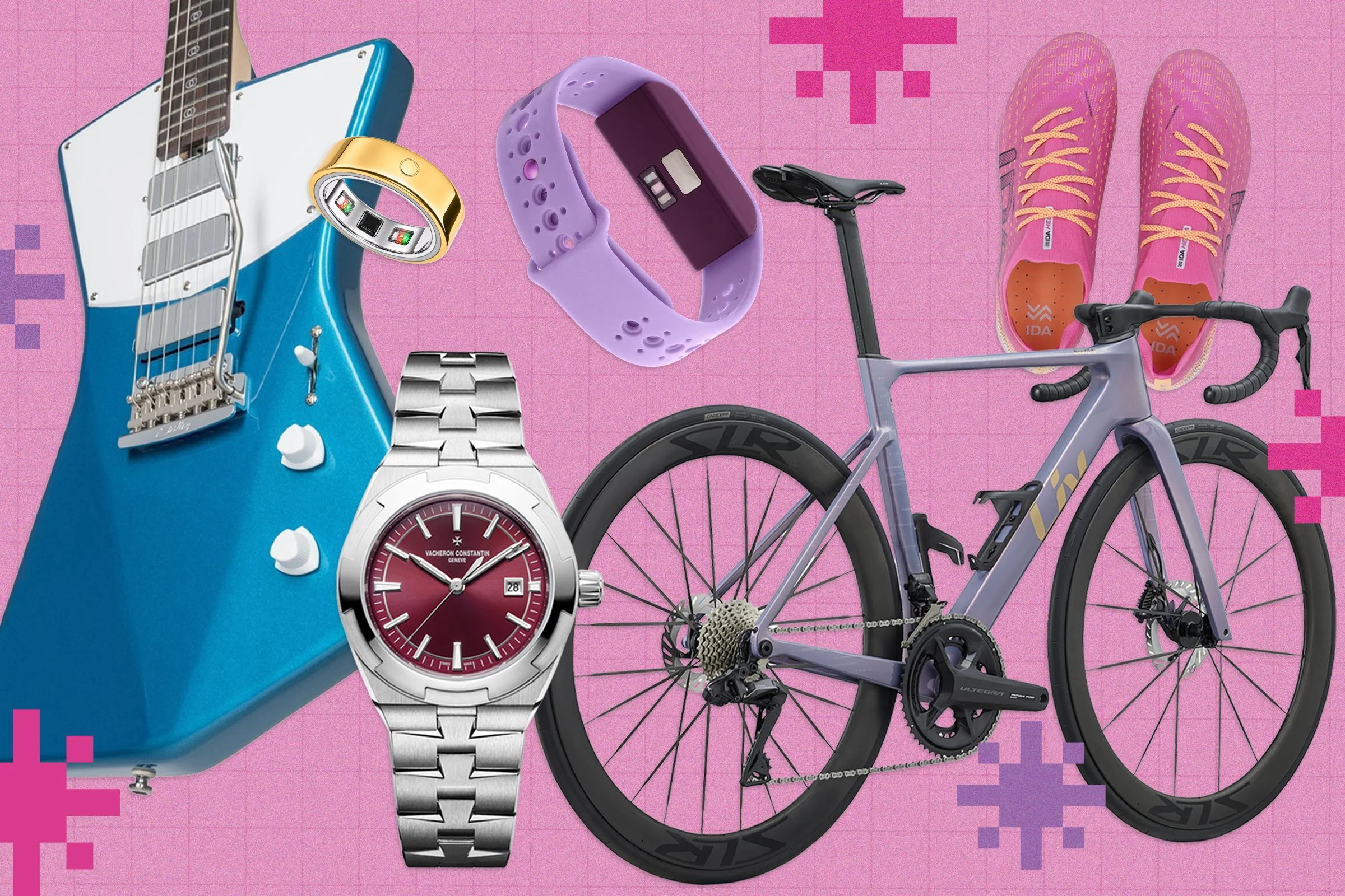 Image may contain Wristwatch Machine Wheel Arm Body Part Person Bicycle Transportation and Vehicle